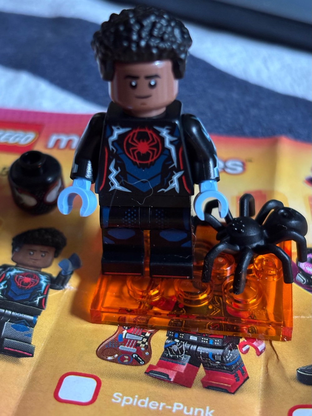 LEGO “Miles Morales” colspi-1 Across the Spider-Verse. Like new!